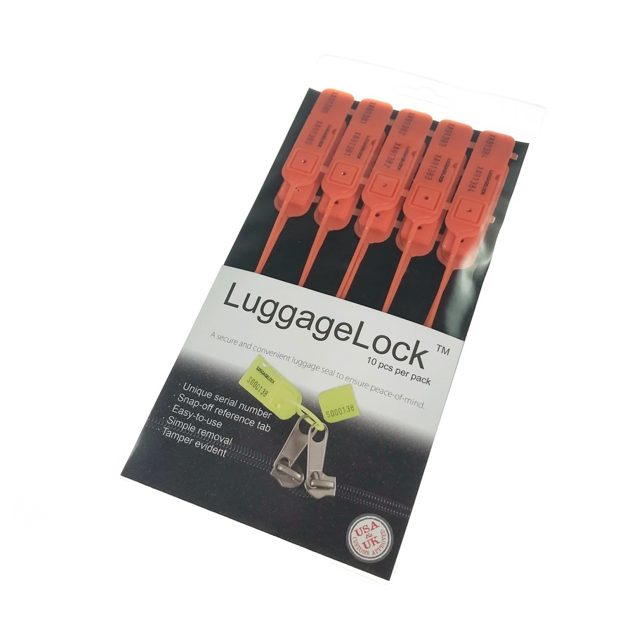 LuggageLock, pack of 10.